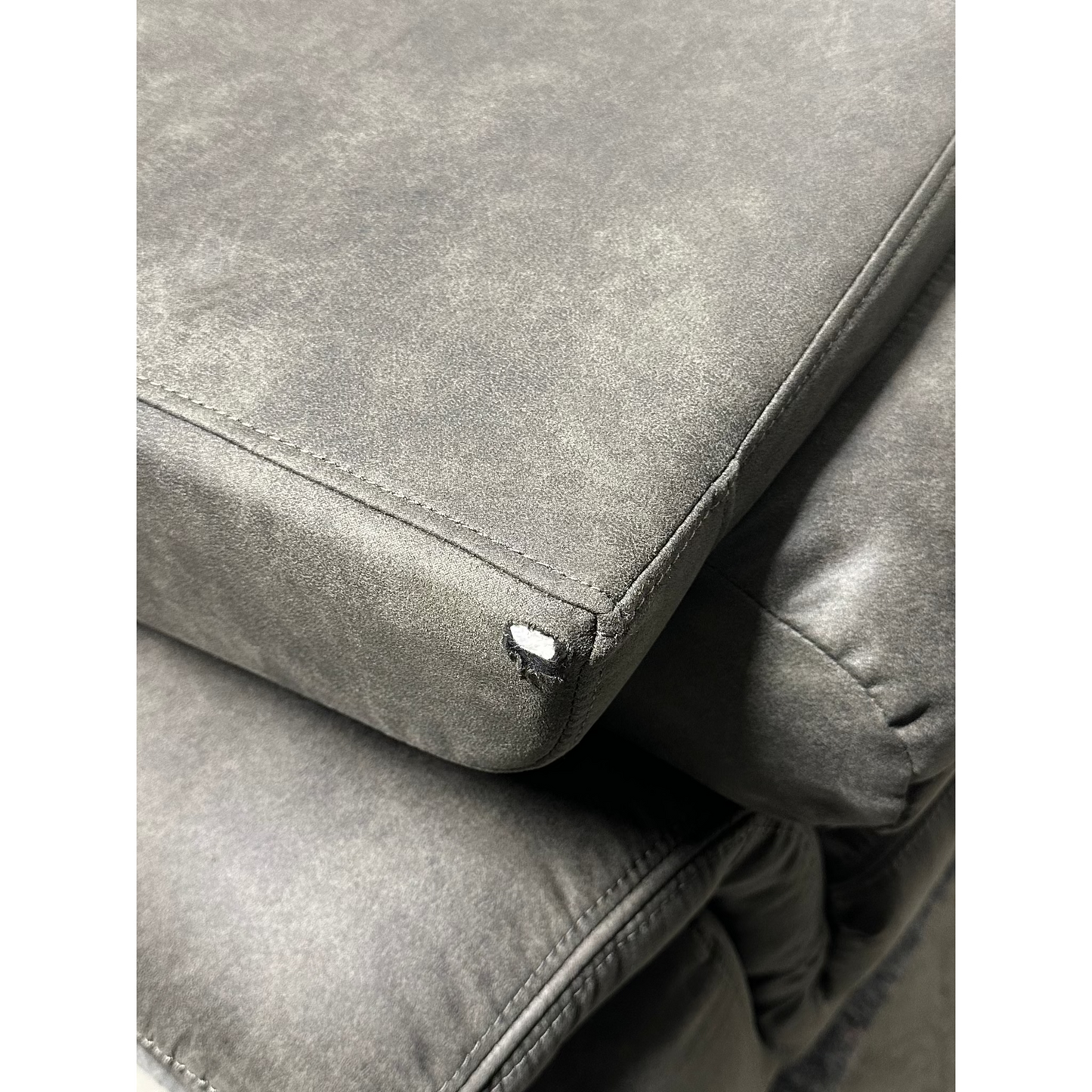 Mayfield 2-seter sofa, microfiber, manuell recliner-funksjon