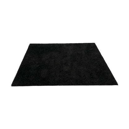 Lounge-teppe i sort fra Vorwerk, 180x180 cm