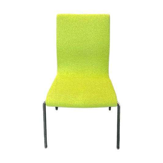 Grønne møteromsstoler fra Skandiform, ullstoff