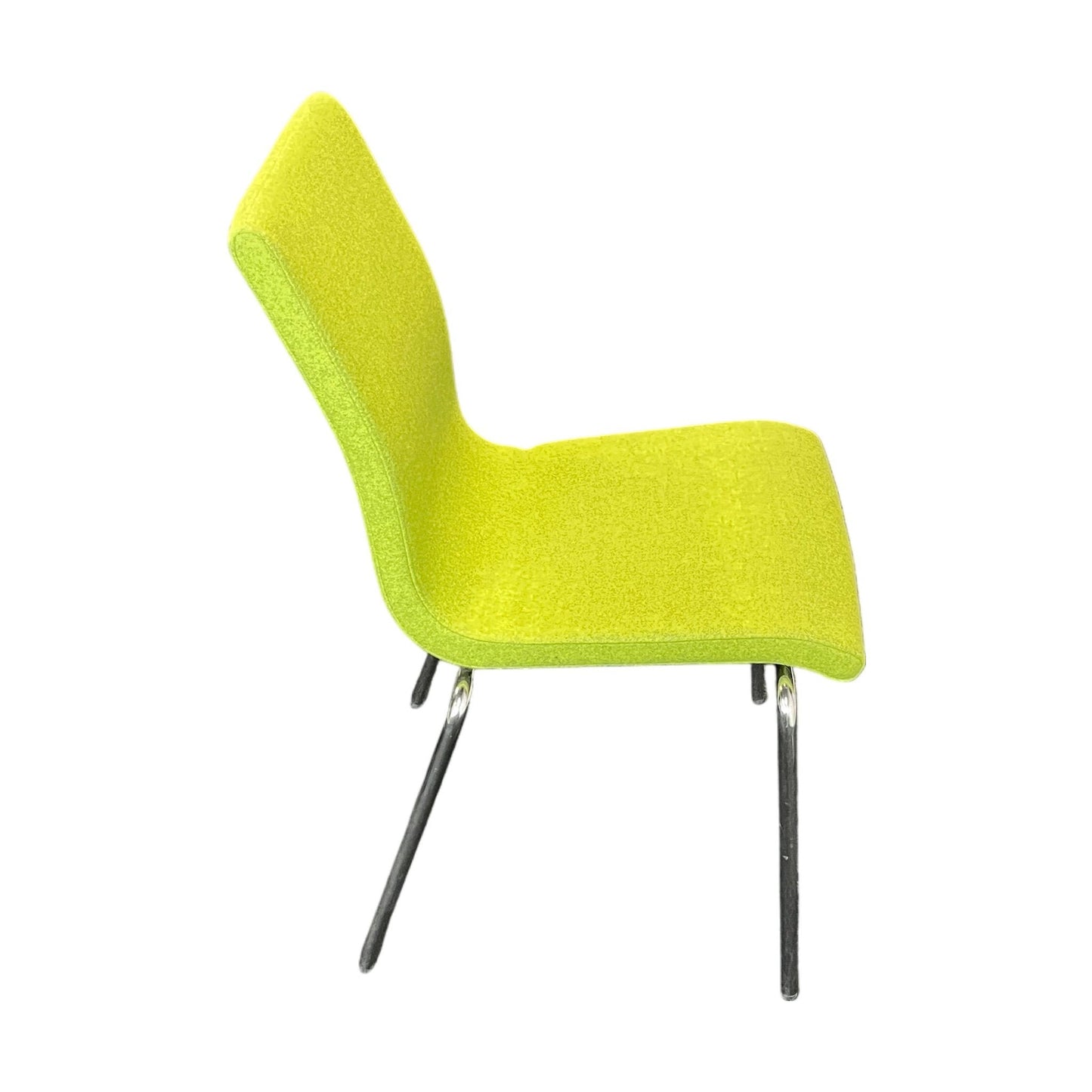 Grønne møteromsstoler fra Skandiform, ullstoff