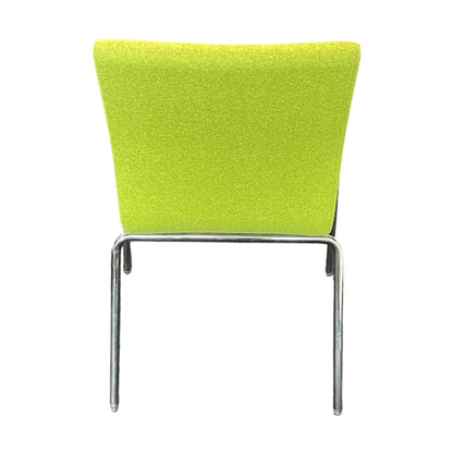 Grønne møteromsstoler fra Skandiform, ullstoff