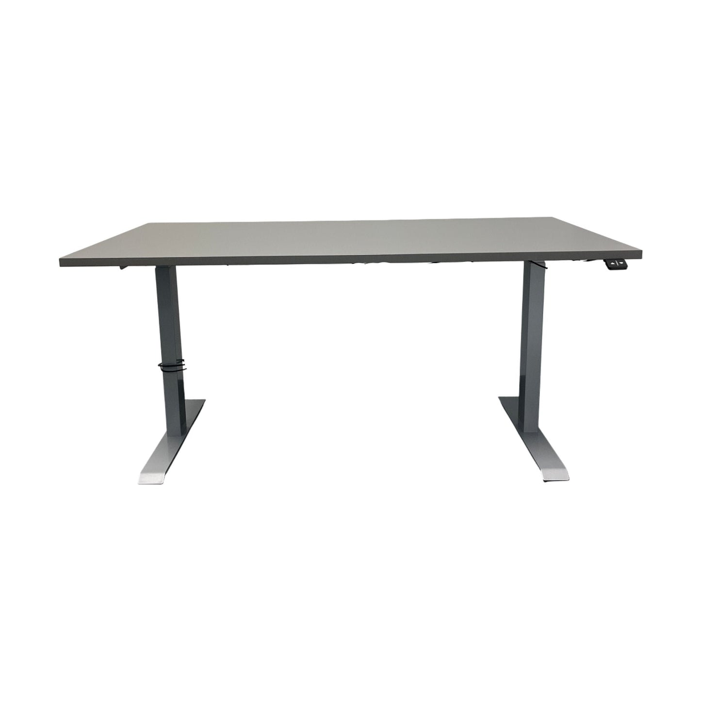 Edsbyn elektrisk hev/senk skrivebord, grå, 160x80 cm