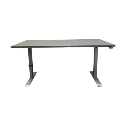 Edsbyn elektrisk hev/senk skrivebord, grå, 160x80 cm