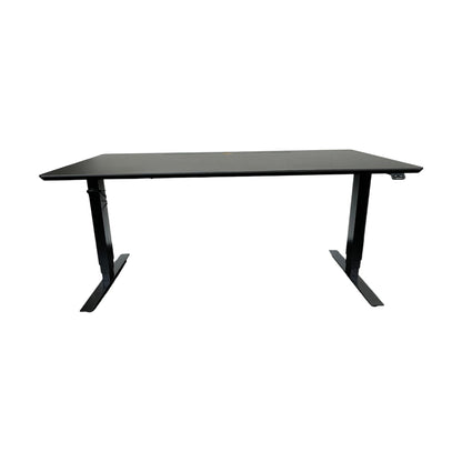 Helsort elektrisk hev/senk skrivebord fra Edsbyn/Swedstyle, 160x80 cm