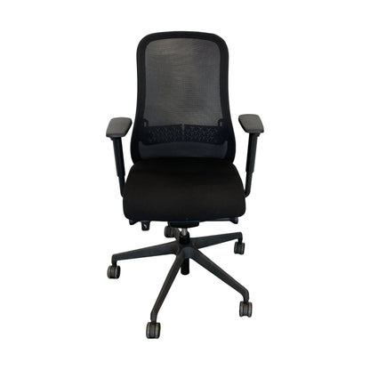 Souly Swivel Chair Mesh kontorstol fra NowiStyl, helsort