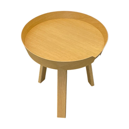 Around sofabord fra Muuto, heltre eik, Ø45 cm