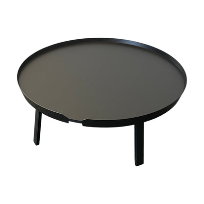 Around sofabord fra Muuto, sortbeiset eik, 100x100 cm