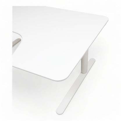 (160x110) IKEA Bekant el hev/senk i hvit