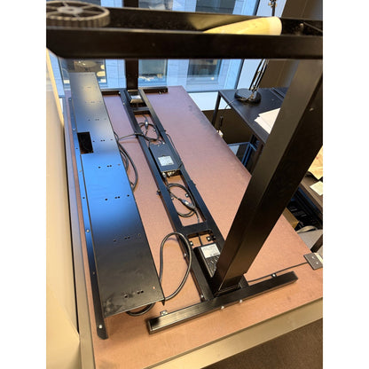 Elektrisk hev/senk bord sort understell