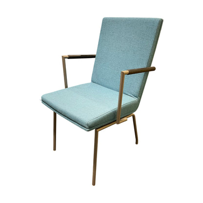 EFG turkis konferansestol med armlener