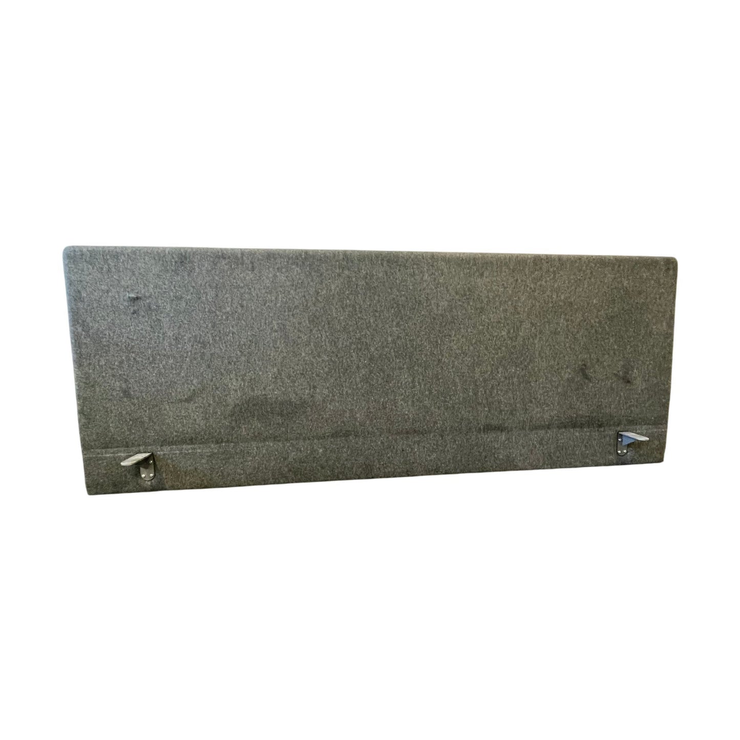 Bordskjerm fra EFG, 200x76 cm, grå