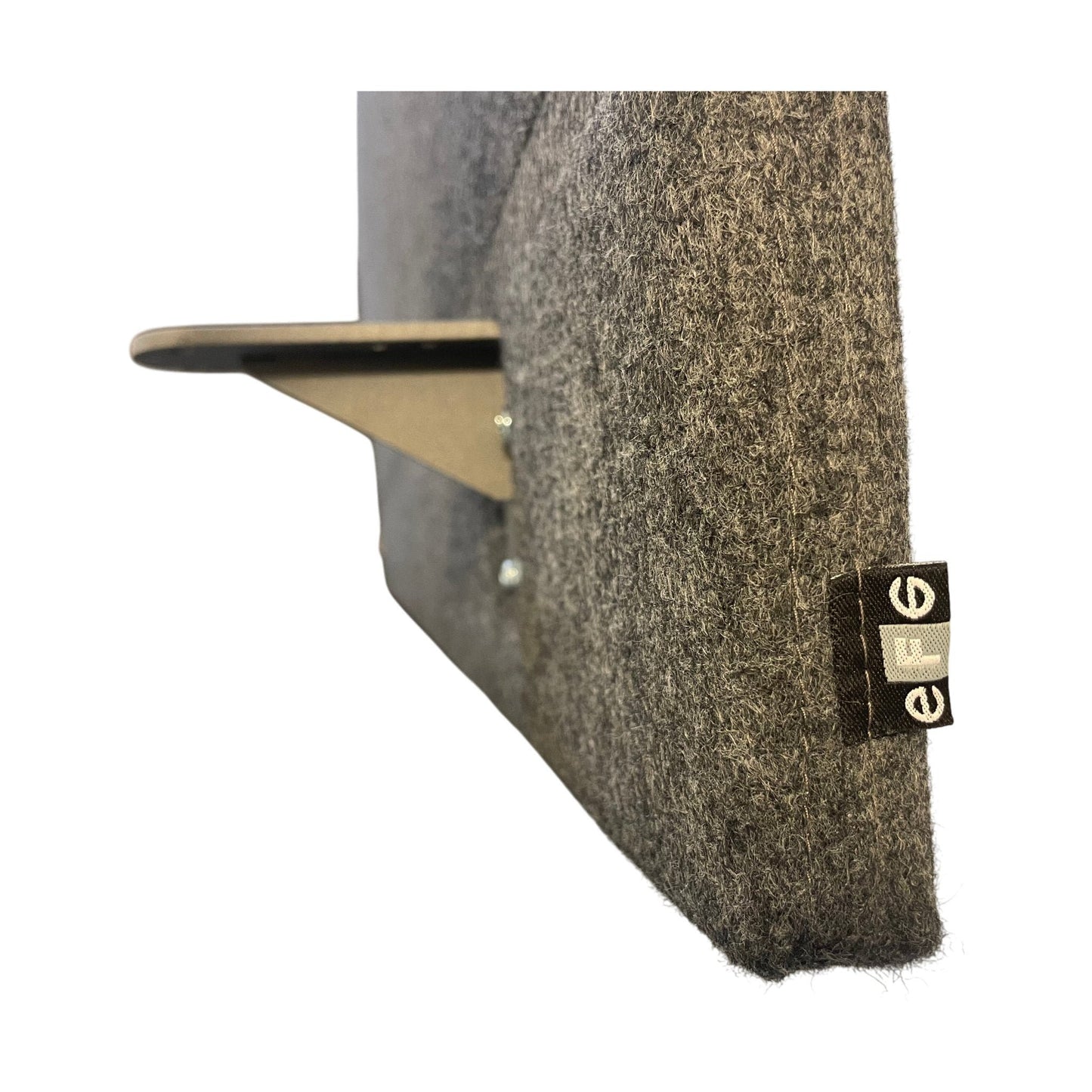 EFG bordskjerm skillevegg, 90x60 cm, grå