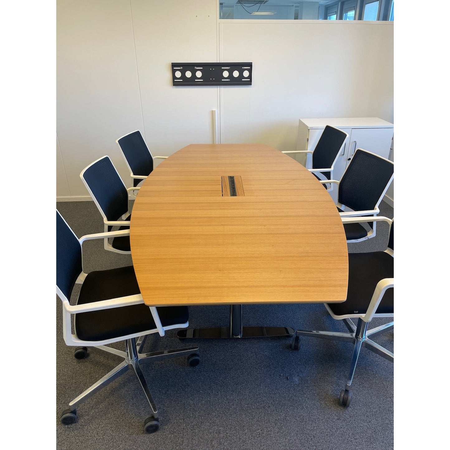 Møtebord i oljet eik fra Horreds, 240x120 cm