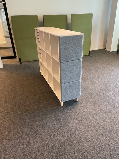 Oppbevaringsløsning fra Glimakra, Sabine, hvit/grå