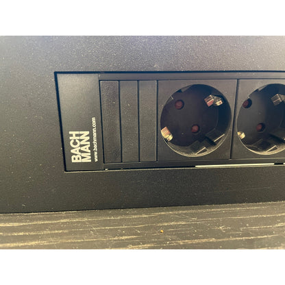 Konferansebord i sortbeiset eik Horreds VX-serie, 280x120 cm