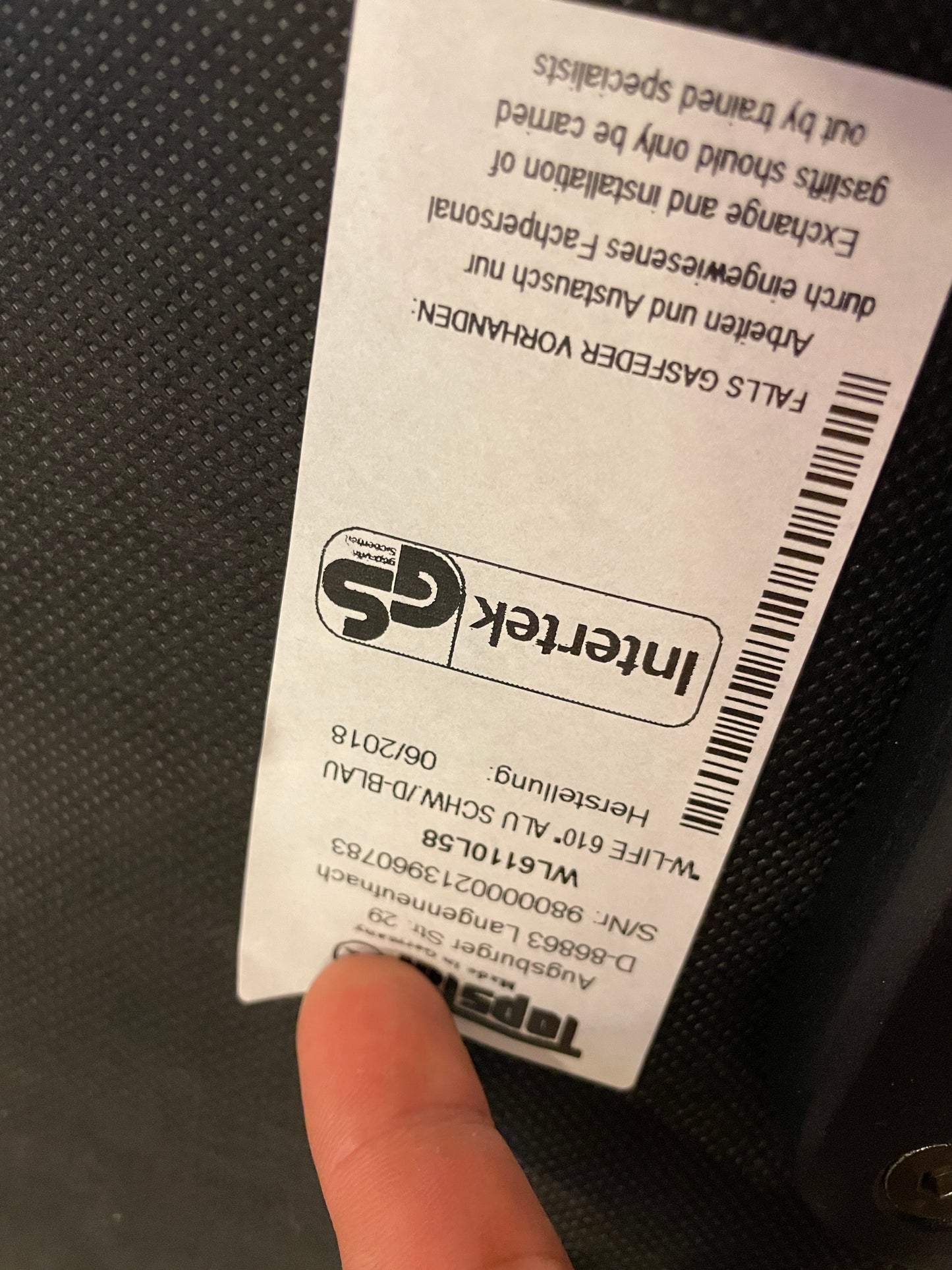 Topstar Lounger W-Life 610 lenestol fra Topstar, mørk blå tekstil