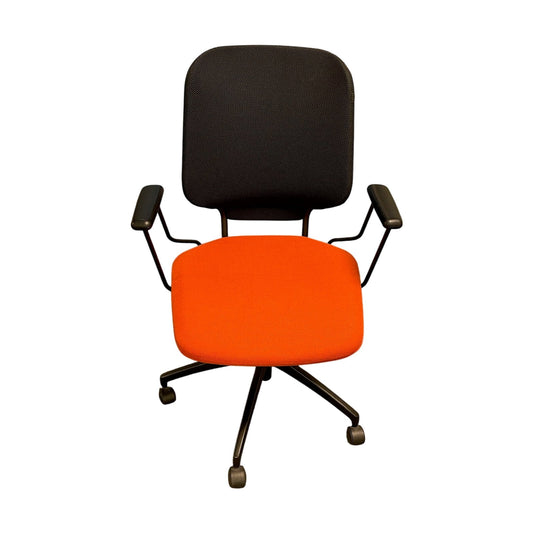 SAVO Invite kontorstol, oransje/sort