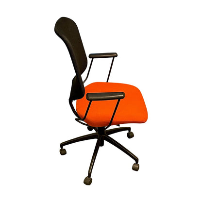 SAVO Invite kontorstol, oransje/sort