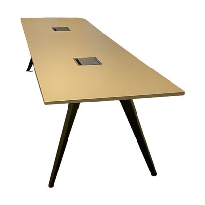 Møtebord fra Aarsland, grå laminat, 300x90 cm