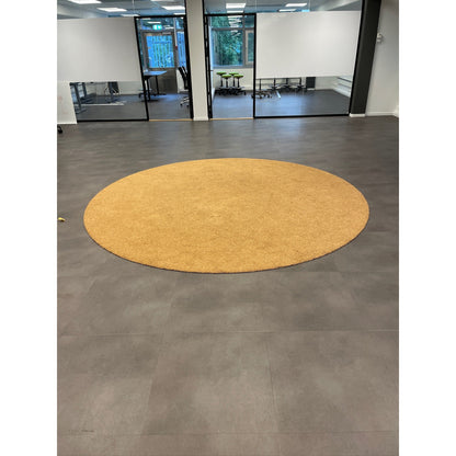 Loungeteppe fra Vorwerk i gul, 300x300 cm