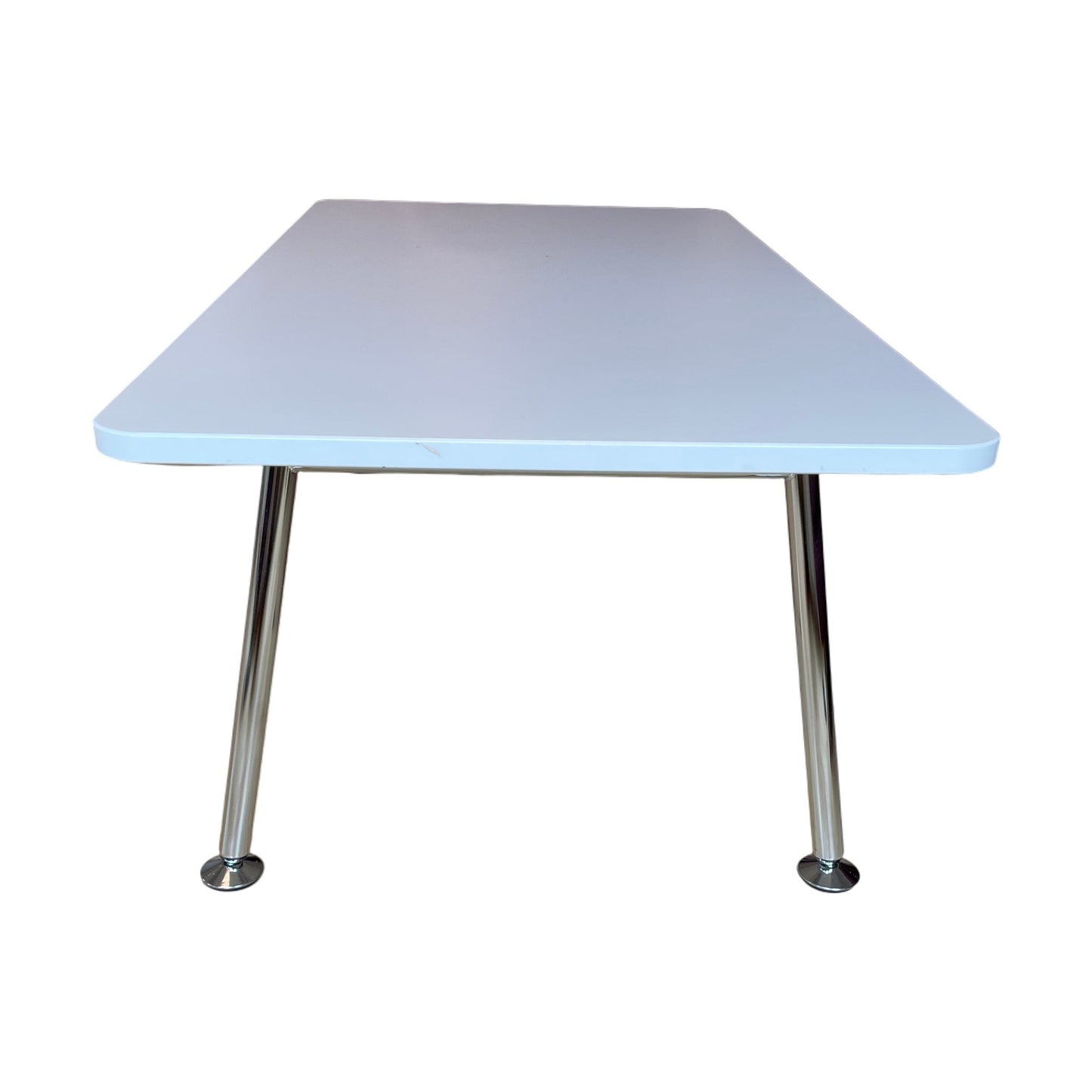 Designbord fra Brunner, hvit plate, 120x60 cm