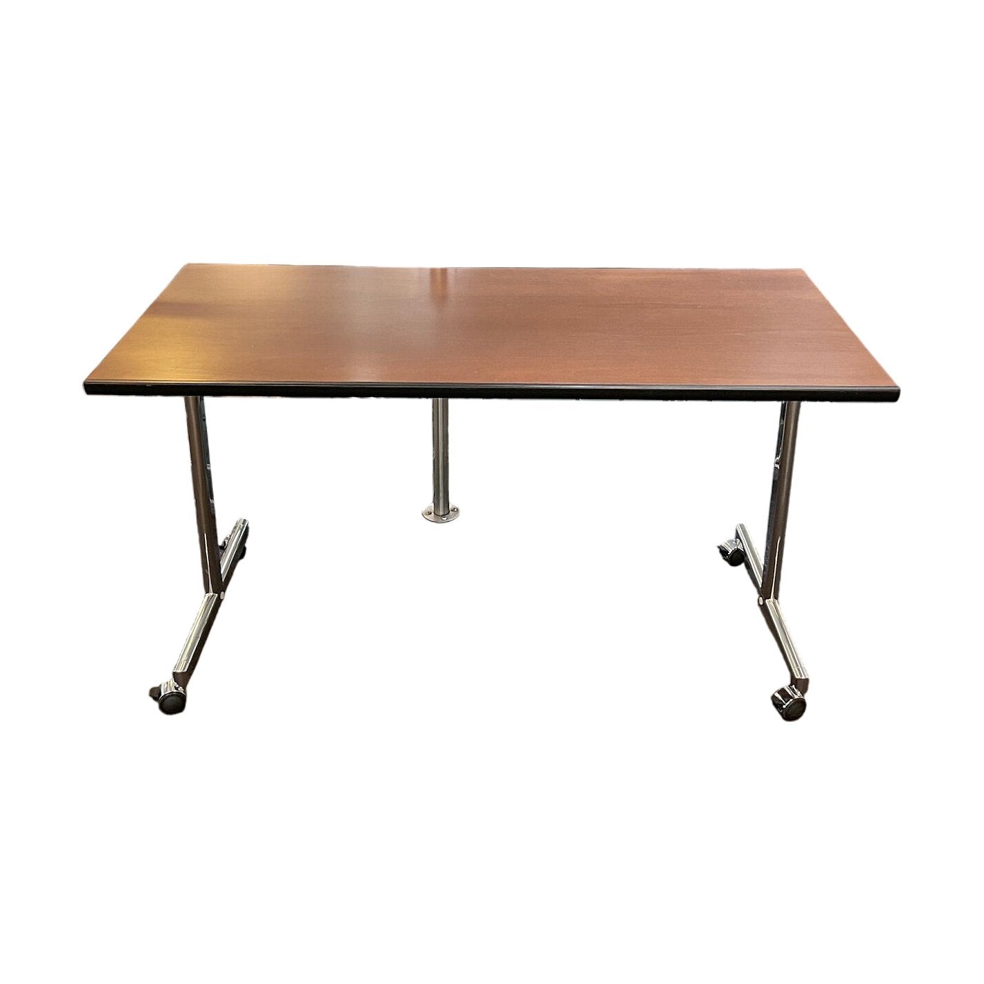 Brunner klappbord Torino, brun laminat, 160x80 cm
