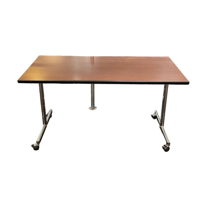 Brunner klappbord Torino, brun laminat, 160x80 cm
