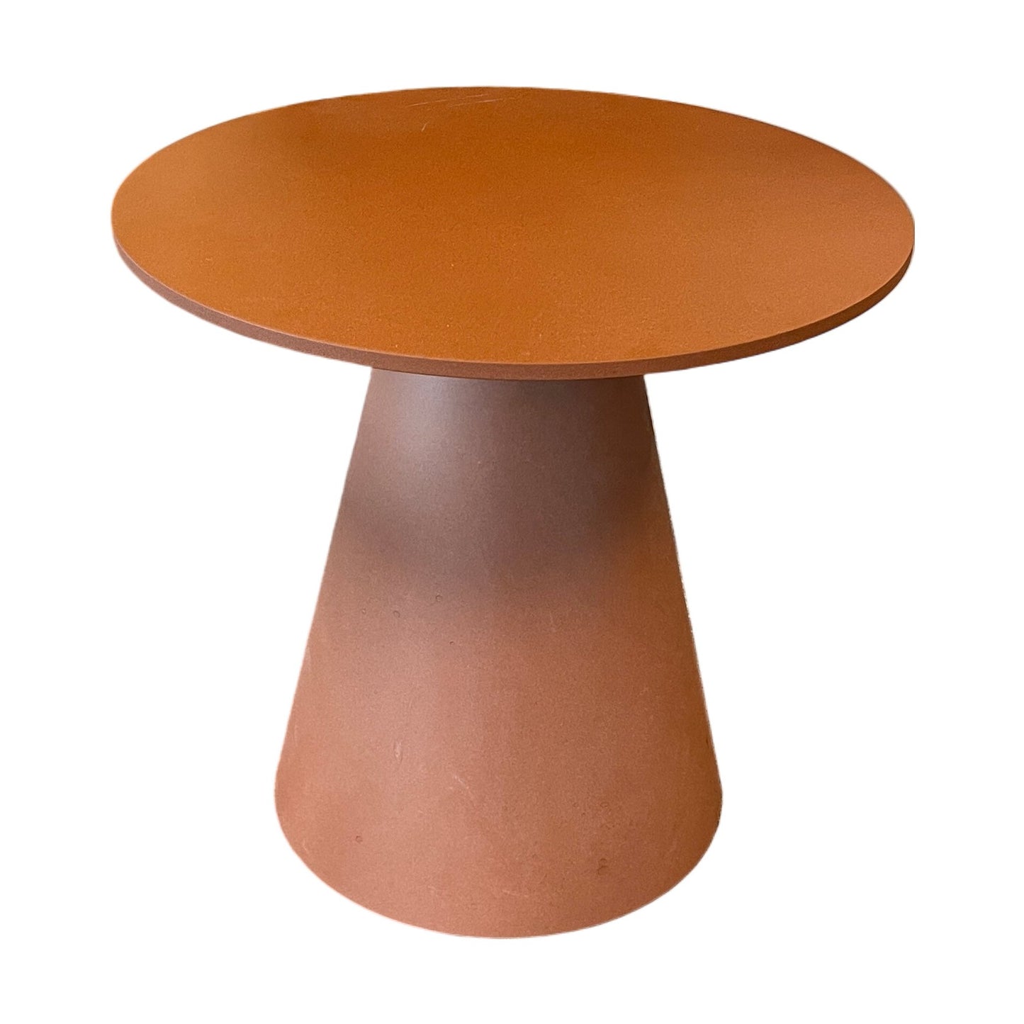 JACKLESS sofabord i metall fra Blå Station, terrakotta, Ø70 cm