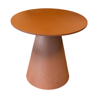 JACKLESS sofabord i metall fra Blå Station, terrakotta, Ø70 cm