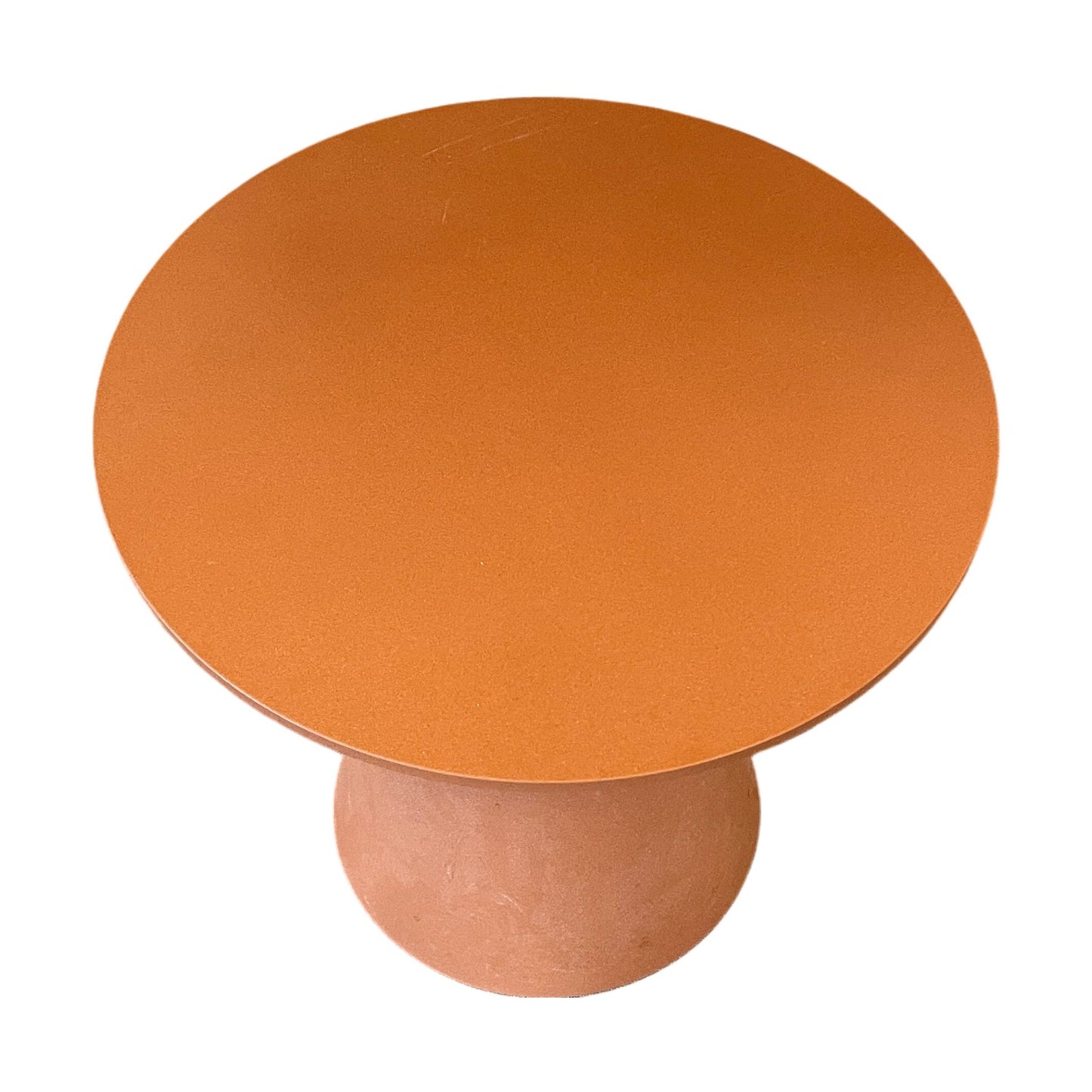 JACKLESS sofabord i metall fra Blå Station, terrakotta, Ø70 cm
