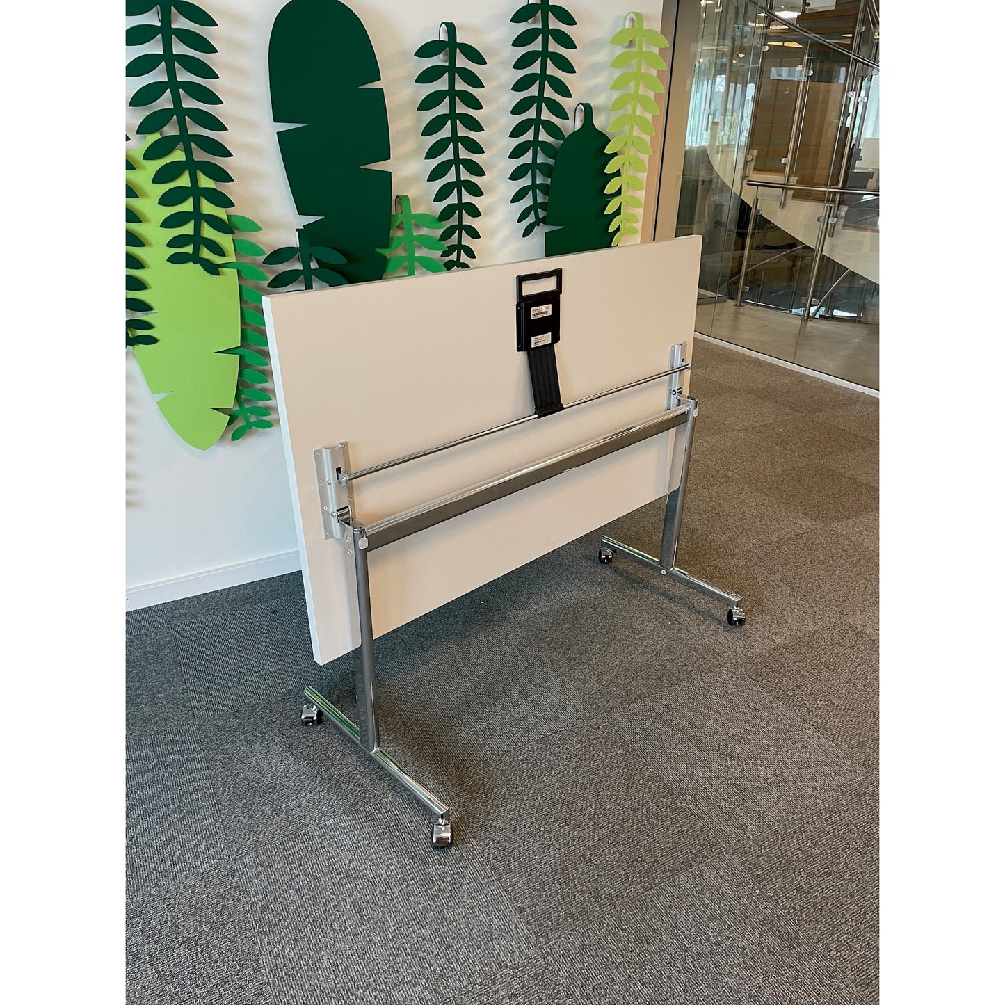 Torino klappbord fra Brunner, hvit, 140x80 cm