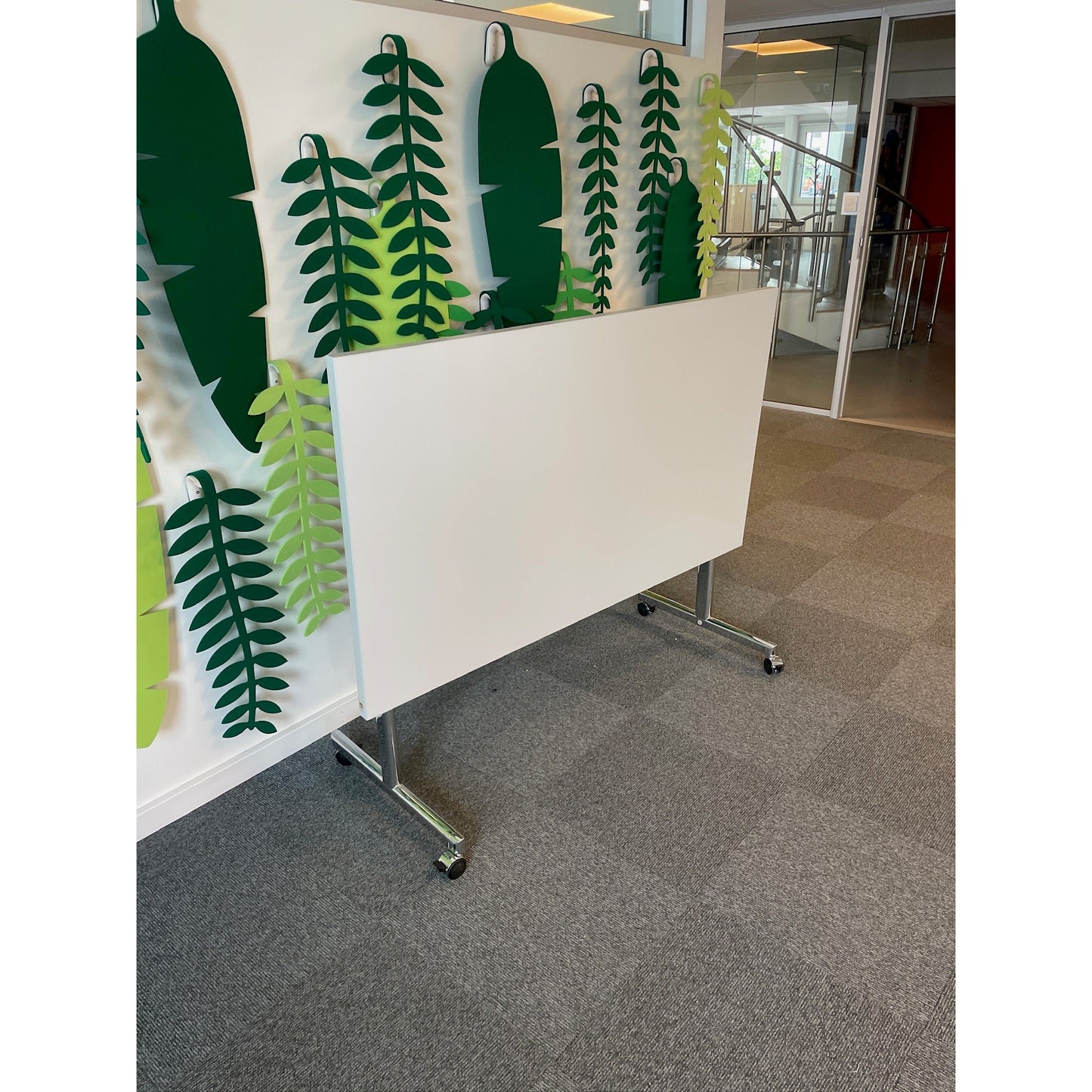 Torino klappbord fra Brunner, hvit, 140x80 cm
