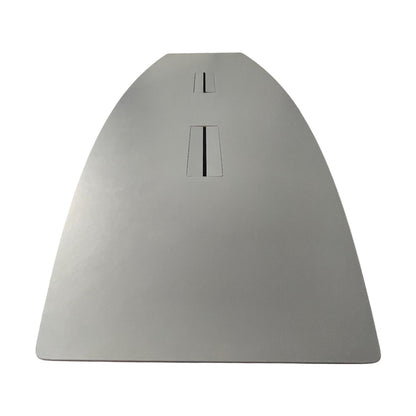 Møtebord, mørk grå laminat, 300x120 cm