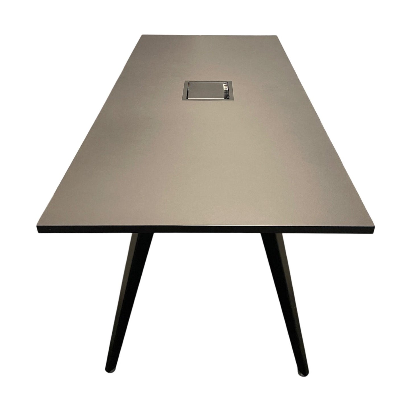 Møtebord fra Fora Form, sort, 180x80 cm