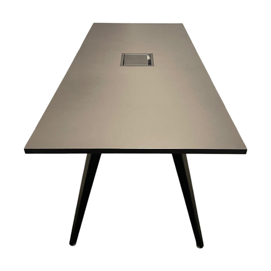 Møtebord fra Fora Form, sort, 180x80 cm