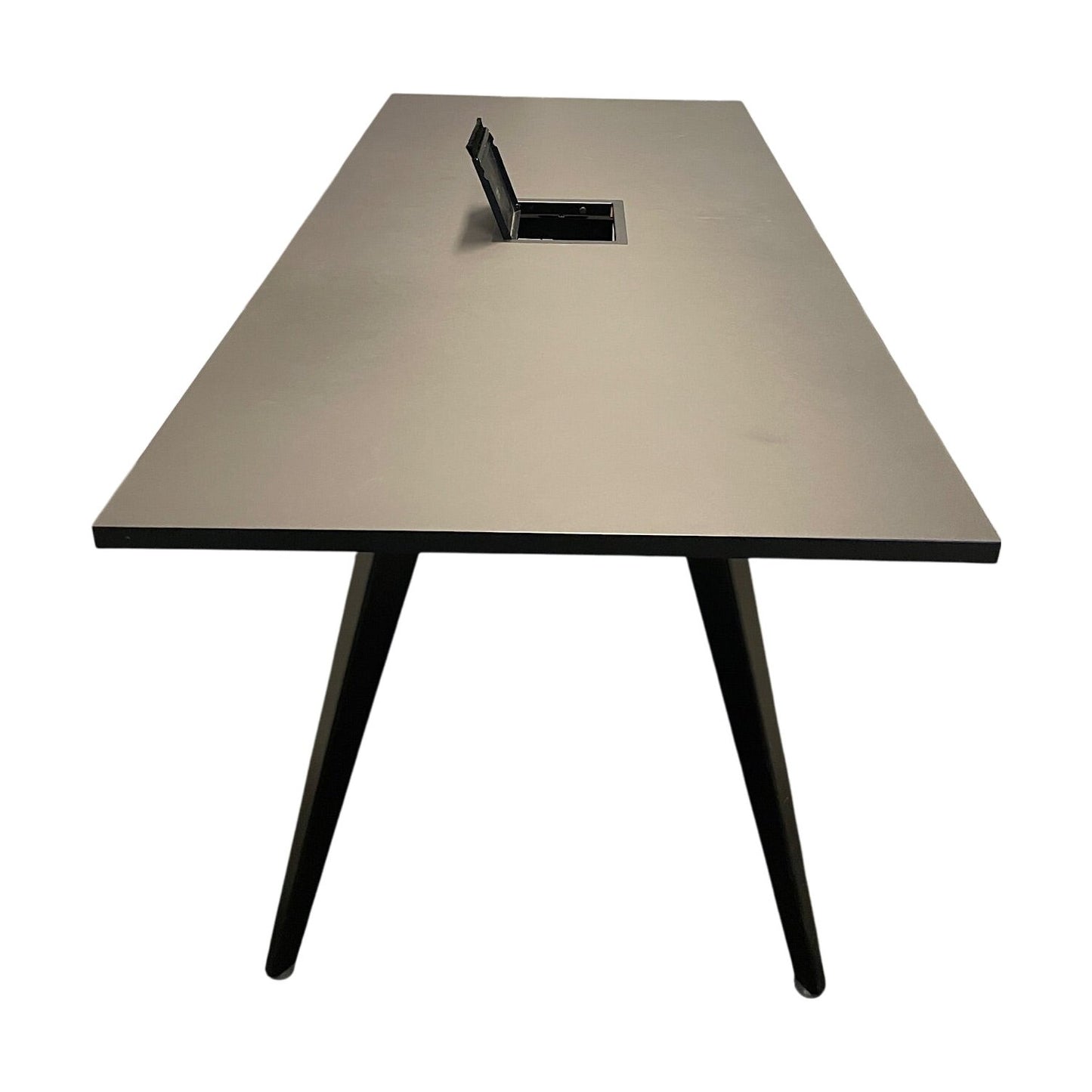 Møtebord fra Fora Form, sort, 180x80 cm