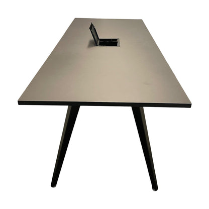 Møtebord fra Fora Form, sort, 180x80 cm