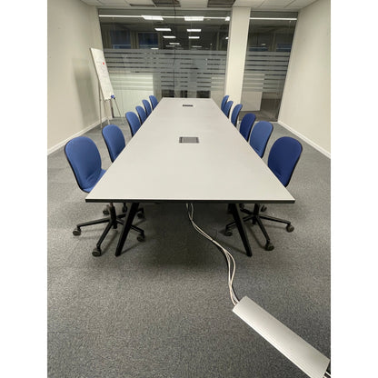 Møtebord fra Svenheim, grå, 480x120 cm