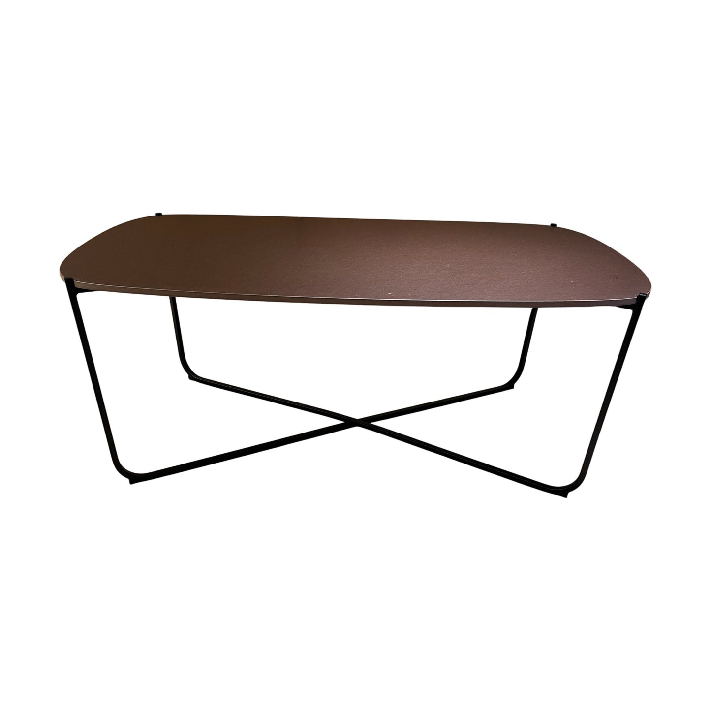 Fora Form Root sofabord, brun, 104x63x44 cm