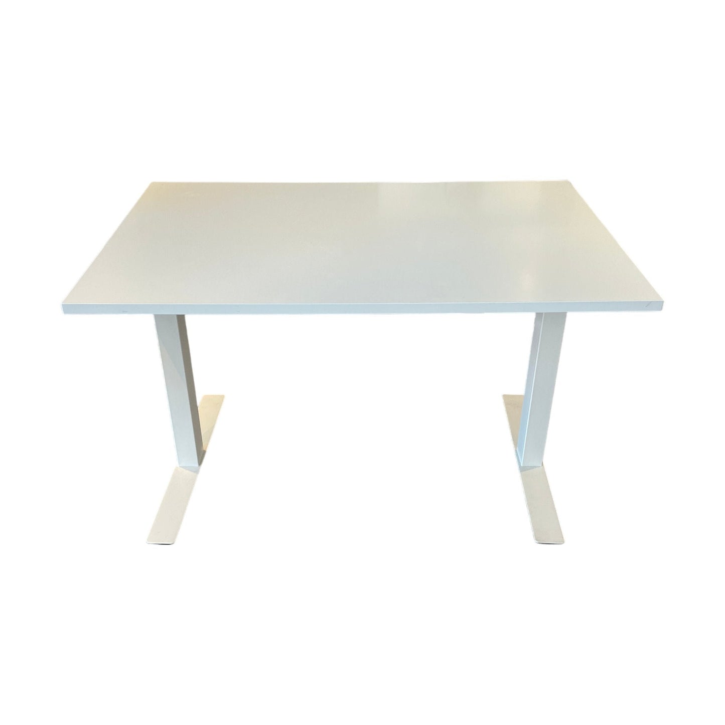 Skrivebord fra Duba B8, helhvitt, 120x80 cm