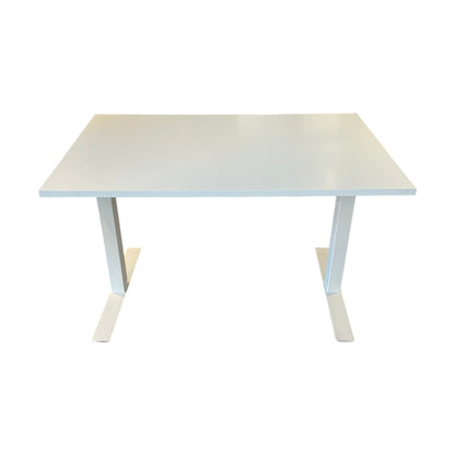 Skrivebord fra Duba B8, helhvitt, 120x80 cm