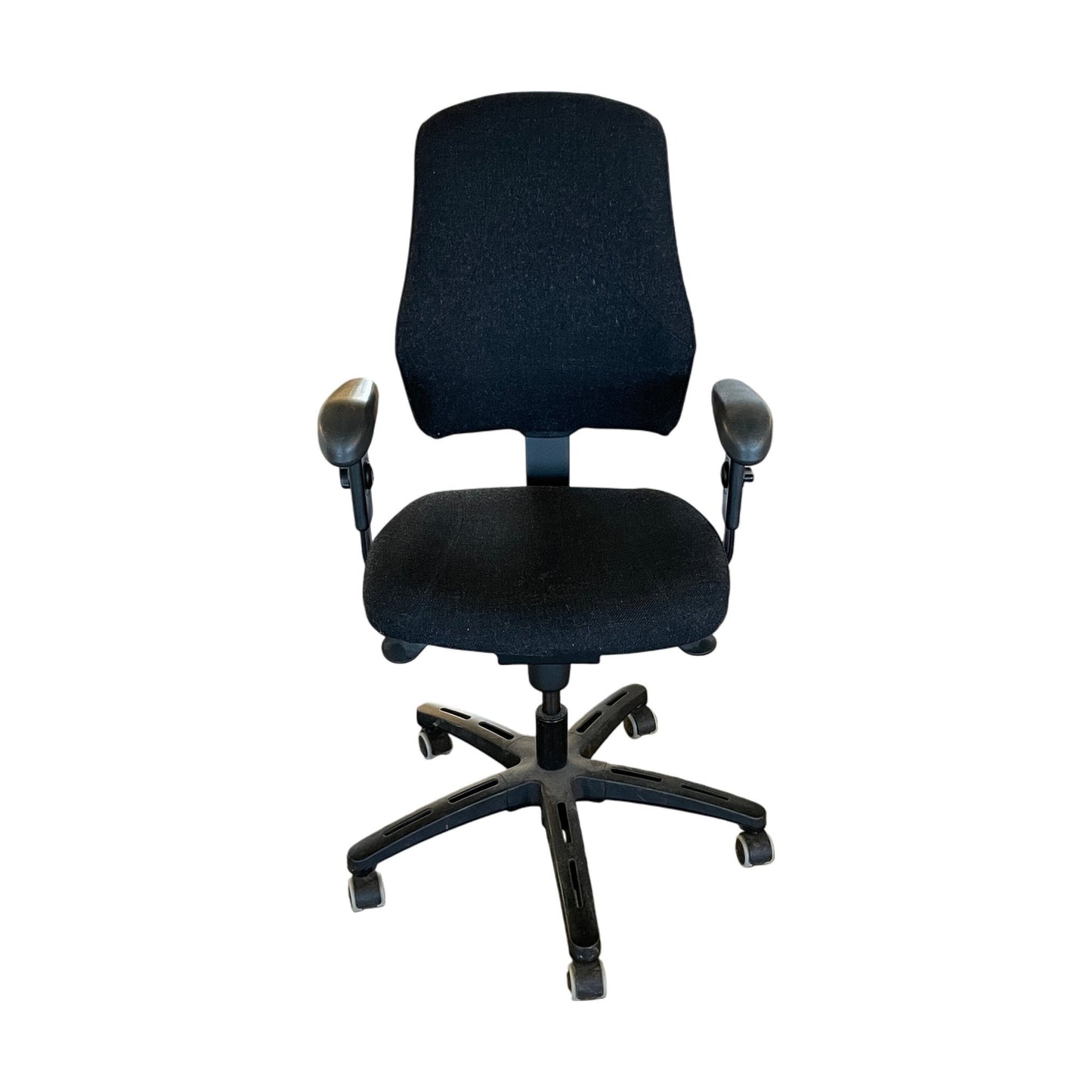 Kontorstol fra IKEA, Verksam, grått ullstoff