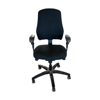 Kontorstol fra IKEA, Verksam, grått ullstoff