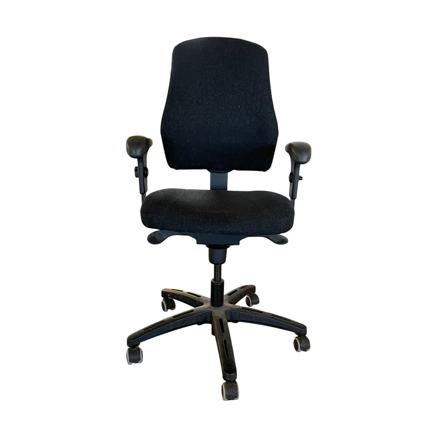 Kontorstol fra IKEA, Verksam, grått ullstoff