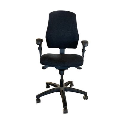 Kontorstol fra IKEA, Verksam, grått ullstoff