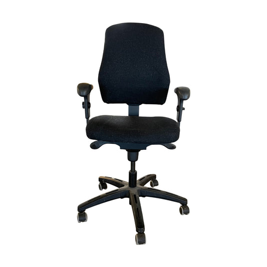 Kontorstol fra IKEA, Verksam, grått ullstoff