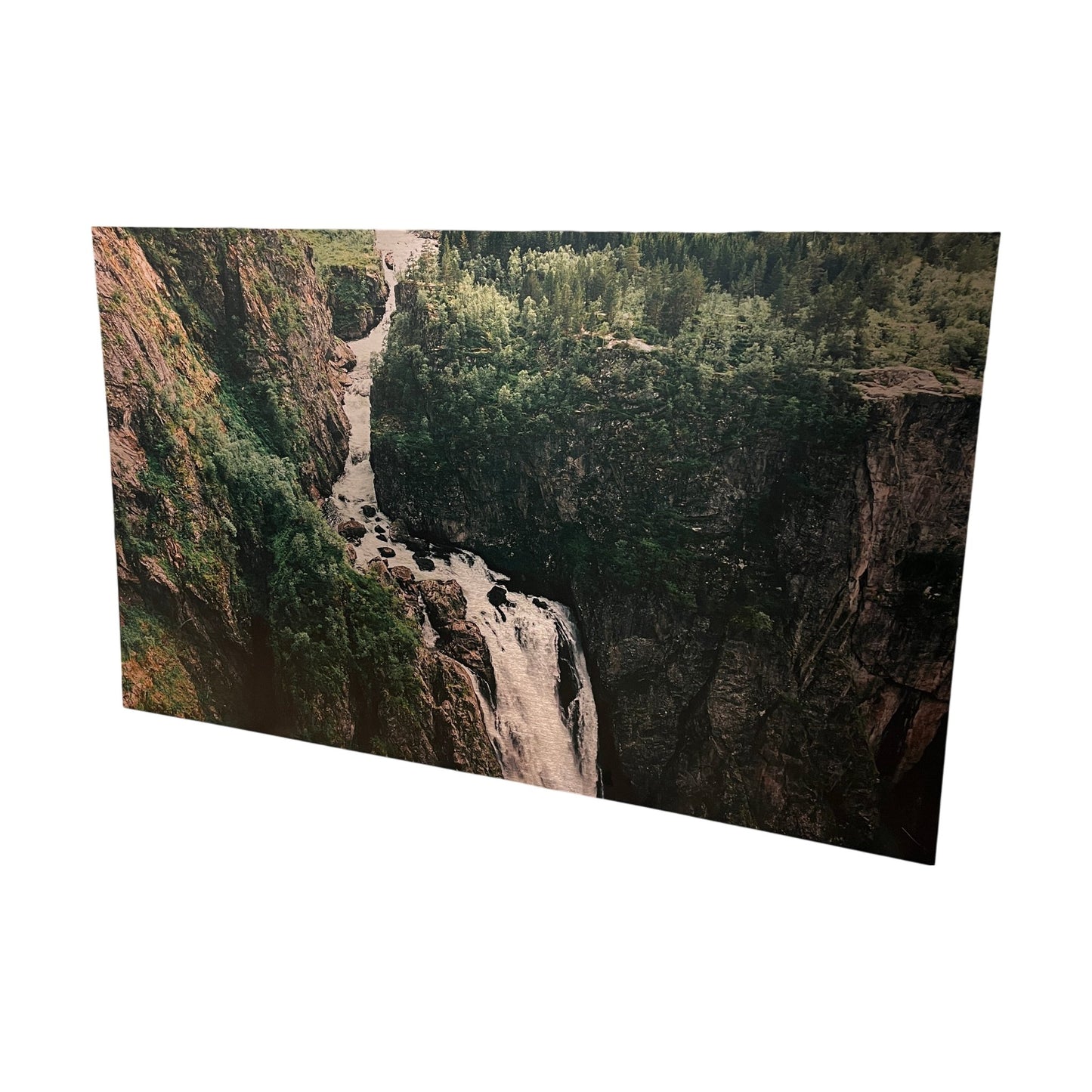 Stort bilde, skogmotiv. 235x145