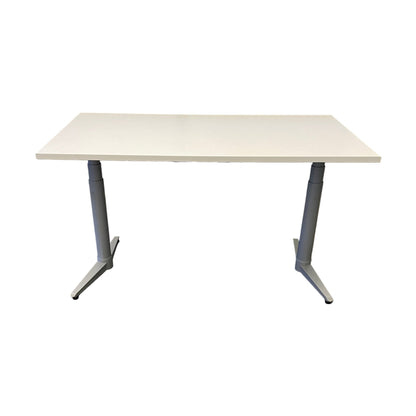 Swedstyle elektrisk hev/senk skrivebord, hvit, 140x80 cm