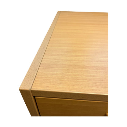 Skuffeseksjon på hjul, trefarget