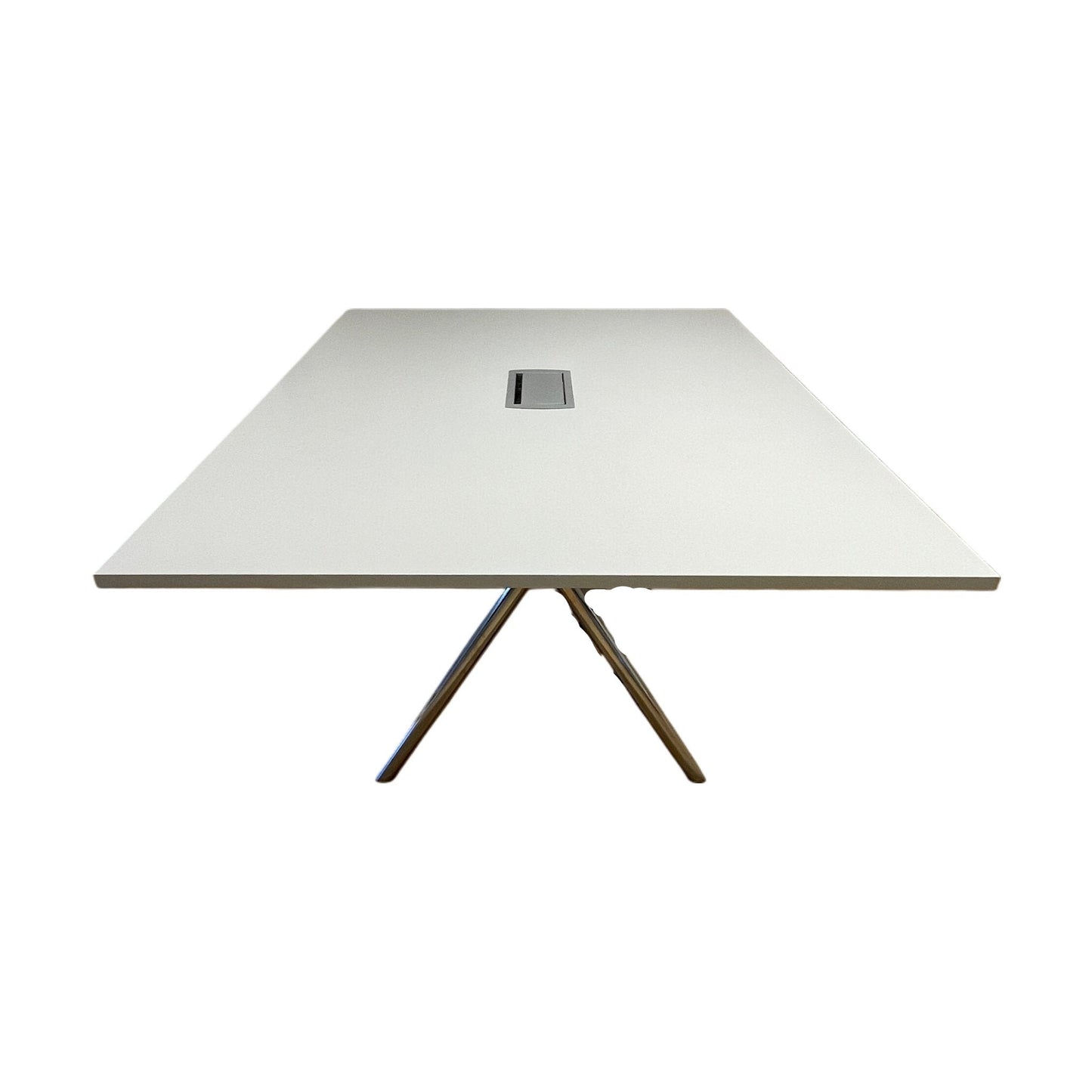 Møtebord fra EFG, lyst grått, 200x140 cm